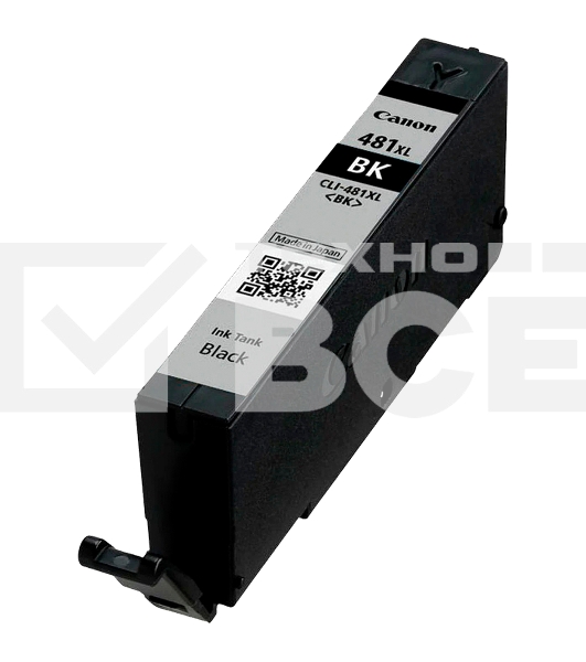 Картридж струйный Canon CLI-481XL BK 2047C001 черный (8.3 мл) для Canon Pixma TS6140/TS8140TS/TS9140/TR7540/TR8540
