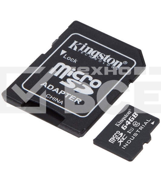 Флеш карта microSD 64GB Kingston microSDНC Class 10 A1 UHS-I Endurance 95R/30W Card Only