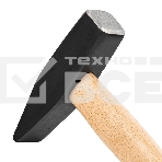 Молоток Sparta слесарный 500 г квадратный боек деревянная рукоятка, фото5