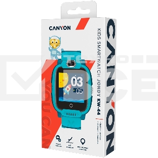 Смарт-часы CANYON Jondy KW-44, 1.44''IPS 240*240, ASR3603S, Nano SIM, 192+128MB+512MB TF Card зеленый