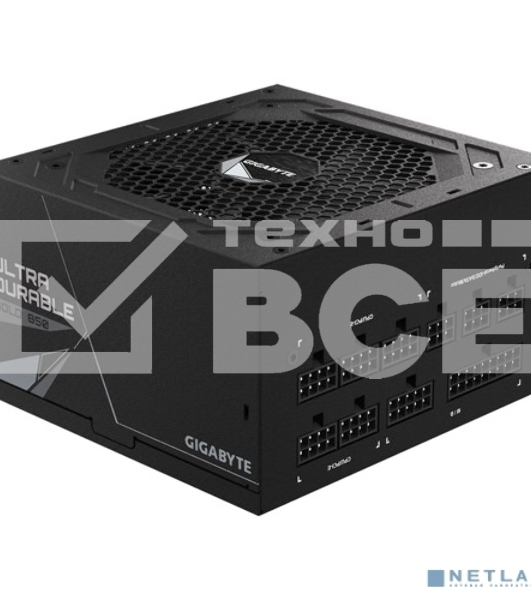 Блок питания Gigabyte ATX 850W GP-UD850GM 80+ gold 24+2x(4+4) pin APFC 120мм fan 8xSATA Cab Manag RTL