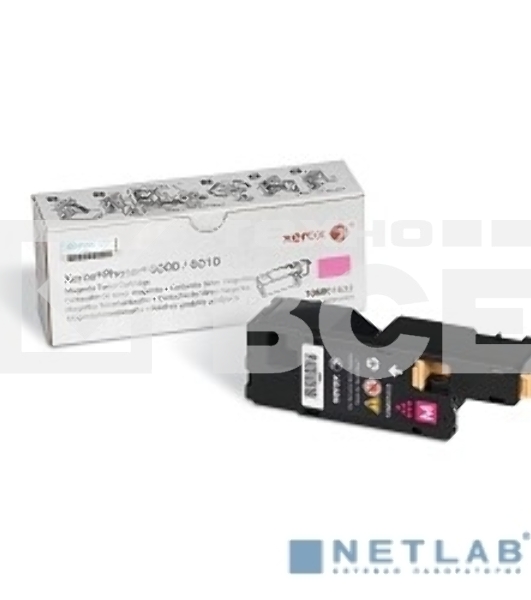 Картридж лазерный Xerox 106R01632 пурпурный для Xerox Ph 6000/6010N/WC 6015 (1000 стр.)(Channels)