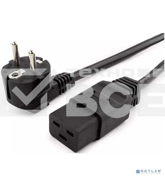 Кабель питания CEE Filum 7/7- С19, 3х1.5мм, 220В, 16A, черный, 1.8м [FL-PC16-EU-C19-1.8M] (873354)