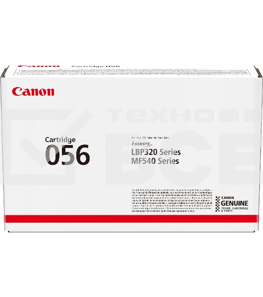 Картридж лазерный Canon 056 черный (10 000 стр.) для Canon MF543x/MF542x