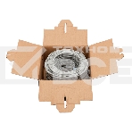 Кабель Cablexpert FPC-5004E-SOL/100, FTP indoor 4x2x0.48, CCA, кат.5е,  однож., 100м, box, серый, фото4