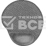 Коврик для мыши Defender гелевый Easy Work (серая лайкра) нескользящ.основа,260х225х5мм, фото3