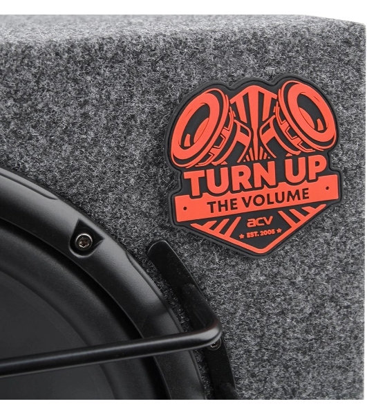 Сабвуфер автомобильный ACV CRAFT F12A 300Вт активный (30см/12')