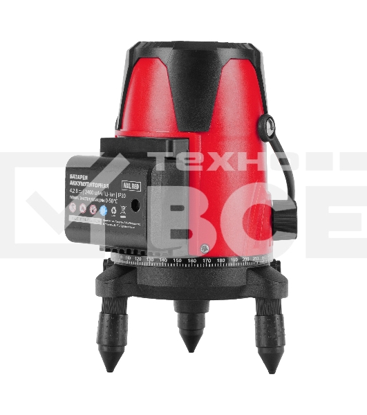 Лазерный уровень MTX MXL RED, 30 м, красный луч, акк. Li 2400 mAh, сумка, резьба 5/8'