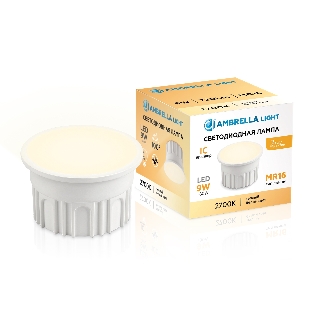Лампа светодиодная 212001 LED MR16-DD 9W IC 2700K 220-240V 100°