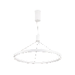 Подвесной светодиодный светильник Ambrella light FL5855 WH белый 40W 3000K/4200K/6400K D800*860 (без ПДУ), фото10