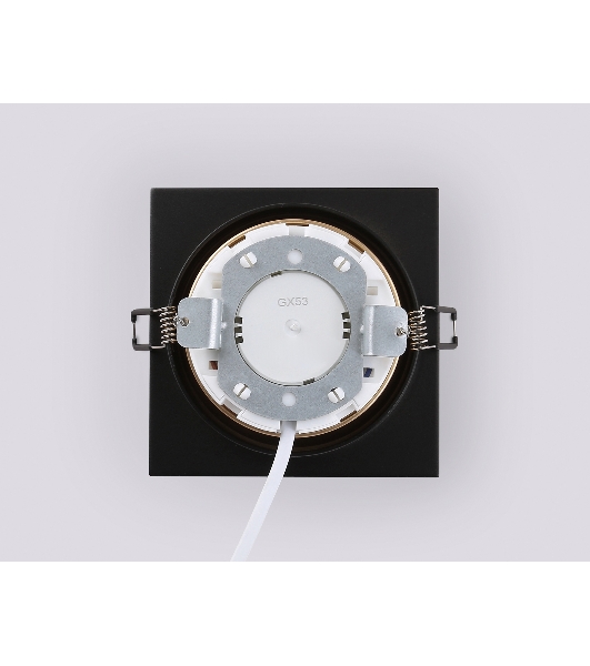Светильник Ambrella light TN52340 SBK/SGD черный песок/золото песок GX53 max 12W 115*115*25