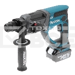 Перфоратор Makita DHR202RFE Перфоратор ак,SDS+, 18В,2х 3 Ач Li-ion,3реж,1.9Дж,0-4000у\м,3.5кг,чем,подсветка,совмест с 4 Ач Li-ion, фото4