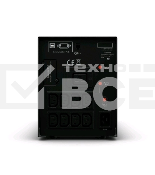 Источник бесперебойного питания CyberPower PR3000ELCDSL 3000VA/2700W USB/RJ11/45 (9 IEC)