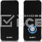 Акустическая система 2.0 SVEN 325, чёрный, USB, мощность 2x3 Вт(RMS) SVEN 325, чёрный, USB, акустическая система 2.0, мощность 2x3 Вт(RMS), фото9