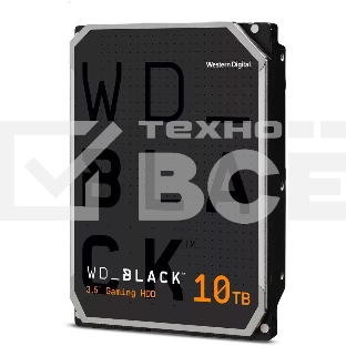Жесткий диск Western Digital SATA 10TB 7200RPM 6GB/S 256MB BLACK WD101FZBX