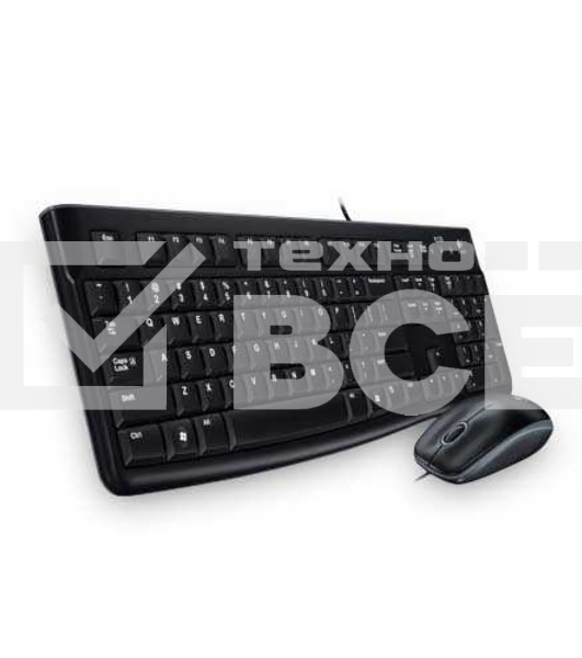 Клавиатура + мышь Logitech Desktop MK120 (русская раскладка)