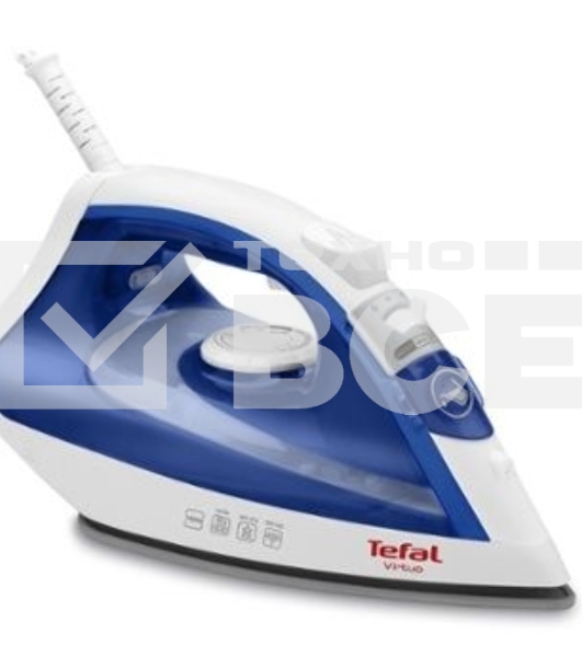 Утюг Tefal FV1711E0 1800Вт синий/белый
