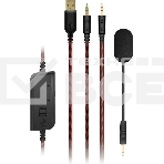 Игровые наушники SVEN AP-U1001MV с микрофоном черные (USB, LED,  mini jack O 3,5 мм (4 pin), 50 мм, RGB подсветка), фото29