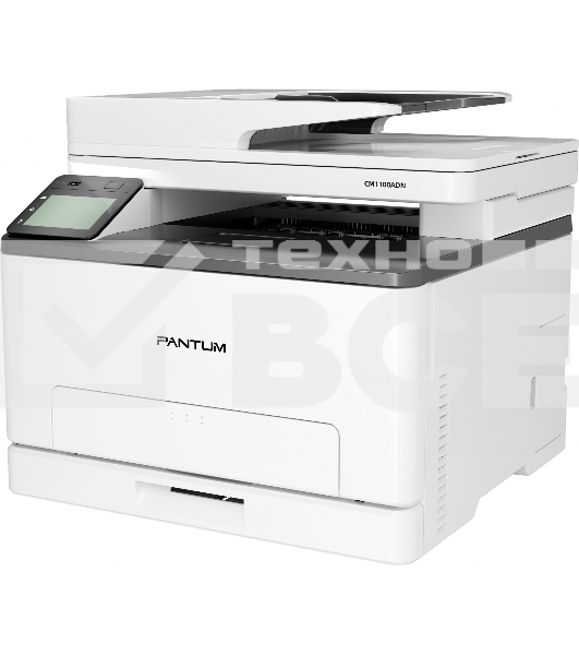 МФУ лазерный Pantum CM1100ADN, A4, цветной, печ. до 18 стр/мин., скан. до 18 стр/мин., 600 x 1200 dpi (печать) 300x300dpi (скан.), USB, RJ-45