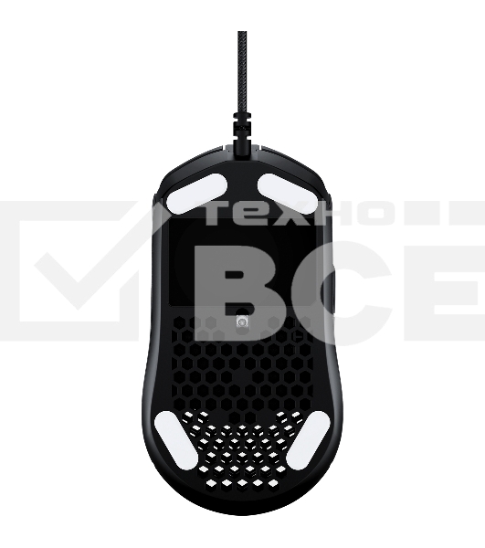 Мышь проводная HyperX Pulsefire Haste черный, 16000 dpi, USB, кнопки - 6