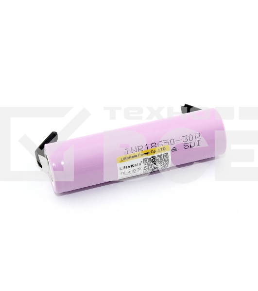 Аккумулятор LiitoKala Lii-30Q-N with connectors 3000mAh, 3.7V типа 18650 Li-Ion