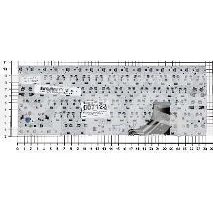 Клавиатура для ноутбука Samsung 530U3B 530U3C, черная
