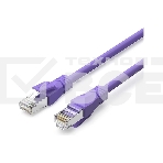 Патч-корд Vention прямой SFTP cat.6A, RJ45 - 0,3м. Фиолетовый, фото3