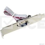 Планка портов в корпус 1xCOM DB9 Male, Orient C097 oem, фото5