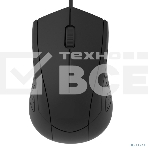 Мышь проводная CBR CM 109 черный, 1000 dpi, USB, кнопки - 3, фото3