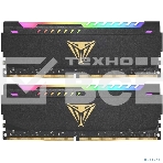 Оперативная память Patriot Viper Steel, DDR4, 16GB (2x8GB), 3200MHz, CL18, DIMM, с радиатором, RGB, черный, фото4