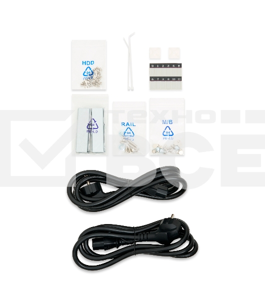 Серверный корпус Ablecom 2U CS-R29-05P; E-ATX, ATX, Micro-ATX, Mini-ITX MBs; 12 x 3.5'' hs; 1200W CRPS(1+1); no rails