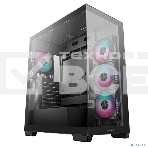 Компьютерный корпус Deepcool CG580 4F черный без БП ATX 6x120мм 3x140мм 2xUSB 3.0 audio bott PSU, фото16