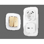 Рамка OMEGA Radian (Белый Стекло закаленное натуральное) 4-ая OF350104, фото3