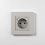 Рамка на 1 пост WERKEL Split (дымчатый/белый, soft-touch) W0013067, фото11