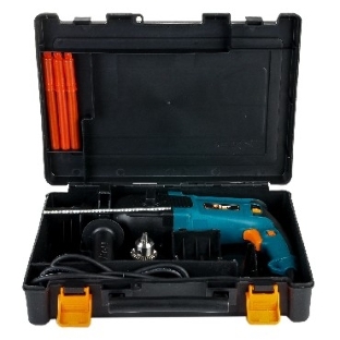 Перфоратор электрический Bort BHD-800N (мощность 900 Вт; скорость вращения 0-900 об/мин; сила удара 3,5 Дж; патрон SDS+; набор аксессуаров 10 шт)