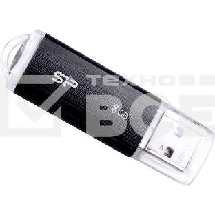 Флешка USB R/W Silicon Power R/W 8Gb Ultima U02 SP008GbUF2U02V1K USB 2.0 черный