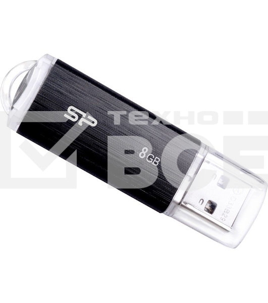 Флешка USB R/W Silicon Power R/W 8Gb Ultima U02 SP008GbUF2U02V1K USB 2.0 черный