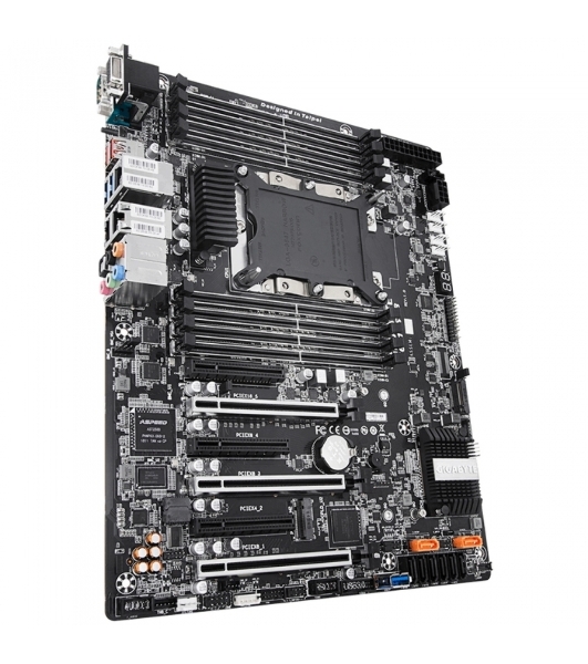 Материнская плата GA-C621-SU8 Intel C621 motherboard with LGA 3647 Socket P, 6-Channel DDR4 RDIMM/LRDIMM 8 x DIMMs, Aspeed® AST2500 BMC, Dual M.2, Dual Intel® Server GbE LAN, 3 PCIe x16 slots and 3 PCIe x8 slots for multi cards RTL