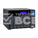 Сетевое хранилище без дисков SMB QNAP TVS-672XT-i3-8G 6-Bay NAS, Intel Core i3-8100T 4-core 3.1 GHz Processor, 8GB DDR4 RAM (max 32GB RAM), 6x 2.5