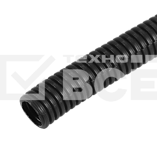 Трубa автомобильная гофрированная ПП Ø 25,0 мм, разрезная (бухта 50 м/уп.) Rexant