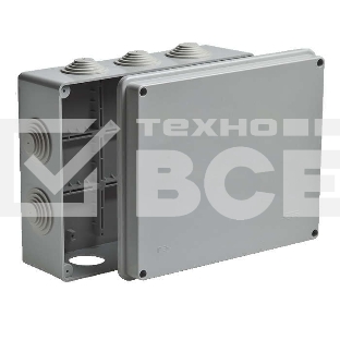 Рувинил 67065 Тусо.Коробка расп. для о/п, 240х195х90мм, 10вводов, IP55 