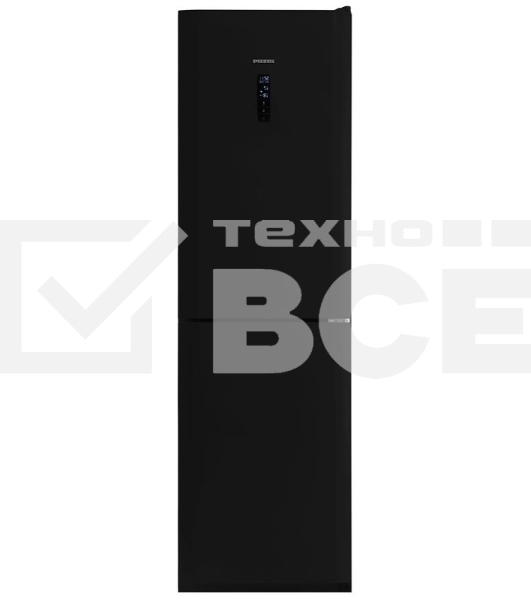 Холодильник Pozis RK FNF-173 5683V черный двухкамерный 220/124л морозилка снизу, No Frost