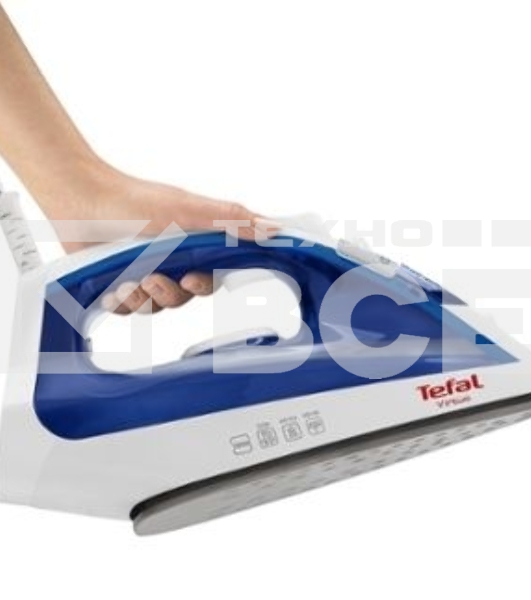 Утюг Tefal FV1711E0 1800Вт синий/белый
