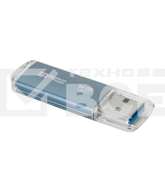 Флеш диск Silicon Power 64Gb Marvel M01 SP064GBUF3M01V1B USB3.0 синий