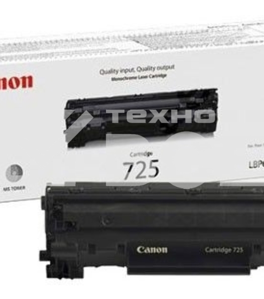 Картридж лазерный Canon Cartridge 725 (3484B002/3484B005) черный (1600 стр) для LBP6000/6000B
