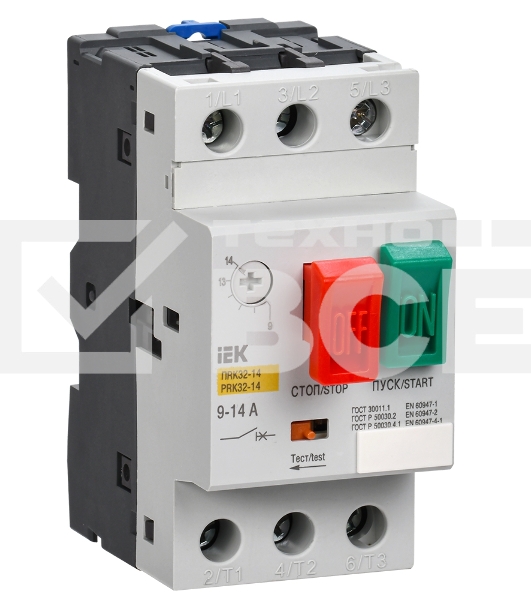 Пускатель ПРК32-14 In14А Ir9-14А Ue 660В ИЭК DMS11-014