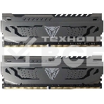 Оперативная память Patriot Viper Steel, DDR4, 32GB (2x16GB), 3600MHz, CL18, DIMM, радиатор, черный, фото5