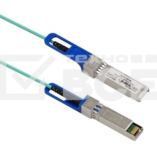 Кабель оптический SFP-SFP, 3 метра, многомодовое волокно 850 нм, 25Gb скорость