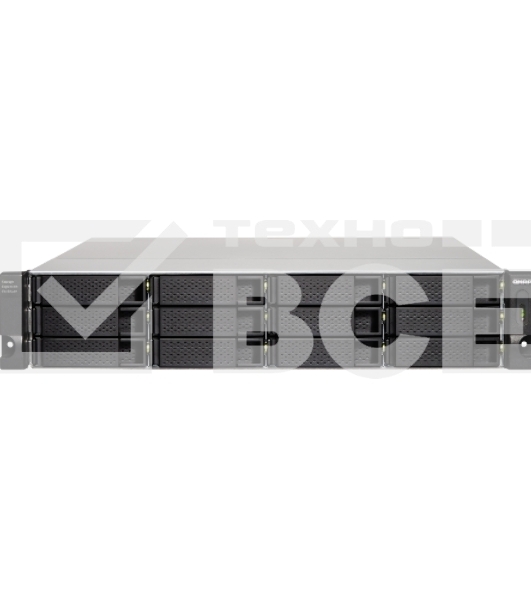 Полка расширения сетевого хранилища без дисков SMB QNAP TL-R1200C-RP USB 3.2 Gen 2 Type-C JBOD storage enclosure, 12-tray 3,5