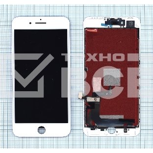 Дисплей для Apple iPhone 8 Plus в сборе с тачскрином (AAA) белый